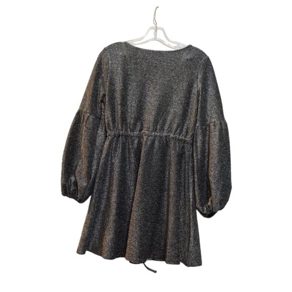 SHEIN Mini-SWDress Black Lurex Elastane Metallized S (4) - Picture 4 of 4
